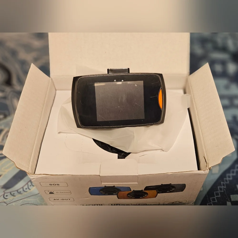 HD DVR Camera Recorder - Blue and Orange